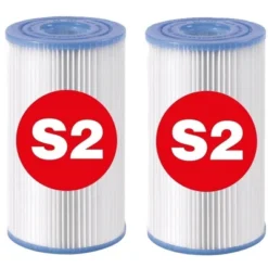 Intex 29012E PureSpa Filter Cartridge Type S2 For Various PureSpa Models 2-Pack -Intex GUEST eb5ca074 2be2 40ea 9527 96621af05d14