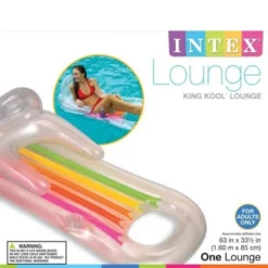 Intex King Kool Lounge Inflatable Swimming Pool Lounger With Headrest (3 Pack) -Intex GUEST ef98905d 144b 4af9 92f9 78367cf56b74
