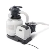 Intex Sand Filter Pump W/ Timer Bundled W/ Plunger Valves Gaskets & Nuts (2 Pack)