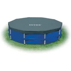 Intex 12 Foot X 30 In. Above Ground Pool & Intex 12 Foot Round Pool Cover -Intex GUEST f031c517 5271 4b42 a8f4 ac30b7900823