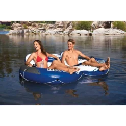 Intex River Run Inflatable 2 Person Pool Tube Float W/ Cooler + Single Float 7 Intex River Run Inflatable 2 Person Pool Tube Float W/ Cooler + Single Float -Intex GUEST f07dd007 07c2 4f8d 9720 acb481dc6f4c 3