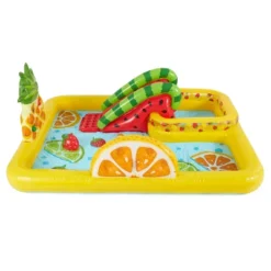 Intex Fun 'N Fruity Outdoor Inflatable Kiddie Pool Play Center With Water Slide -Intex GUEST f5a2eb70 89d3 40c1 8c49 e05f2772d337