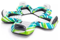 Intex Funtastic Five Floating Island 10ft 5in X 10ft X 1ft 10in