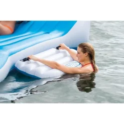 Intex Inflatable Splash N Chill Island Lake Raft Lounger For Up To 7 Adults And Wet Set Adhesive Vinyl Tube Repair Patch 6 Pack Kit -Intex GUEST f8a5ff74 ab2e 4f8f b436 7259a64dec44 1