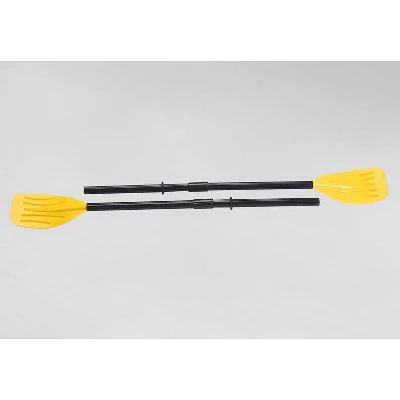 Intex Explorer 200 Inflatable 2 Person River Boat Raft Set With 2 Oars & Pump 3 Intex Explorer 200 Inflatable 2 Person River Boat Raft Set With 2 Oars & Pump - Image 3