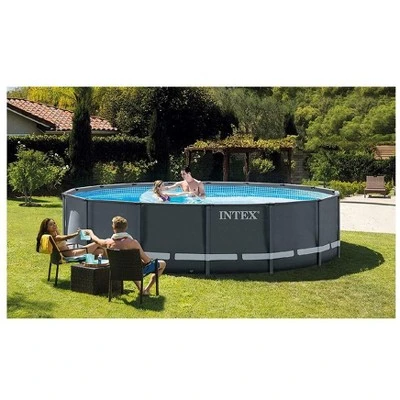 Intex 16ft X 48in Ultra XTR Pool Set With Sand Filter Pump, Ladder, Ground Cloth & Pool Cover 1 Intex 16ft X 48in Ultra XTR Pool Set With Sand Filter Pump, Ladder, Ground Cloth & Pool Cover