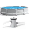 INTEX 10ft X 30in Prism Frame Pool Set With Filter Pump