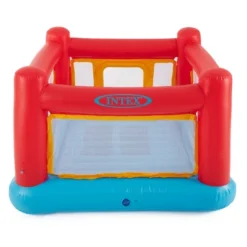 Intex Inflatable Jump-O-Lene Indoor Or Outdoor Kids Playhouse Trampoline Bounce Castle House With 120V Electric Quick Fill Air Pump -Intex GUEST fc66def6 fc8f 4a3c a717 2f8e203652a9
