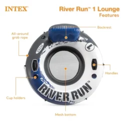 Intex River Run 1 Inflatable Floating Tube Raft For Lake, River & Pool -Intex GUEST fce8a295 c96d 44fa 902b 0d7f3ce09693