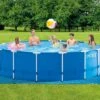 Intex 15' X 48" Metal Frame Round Above Ground Pool Set 6-pack Filters With Maintenance Kit