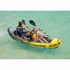 Intex 2-Person Inflatable Kayak W/ Oars & Air Pump & 4 Person Boat W/ Oars &Pump -Intex GUEST ff000be4 6d42 42a4 87b0 791b68cfcdc2 2