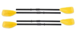 INTEX 48 Inch Boat Paddles Ribbed French Oars Set Of 2 Pairs 59623E